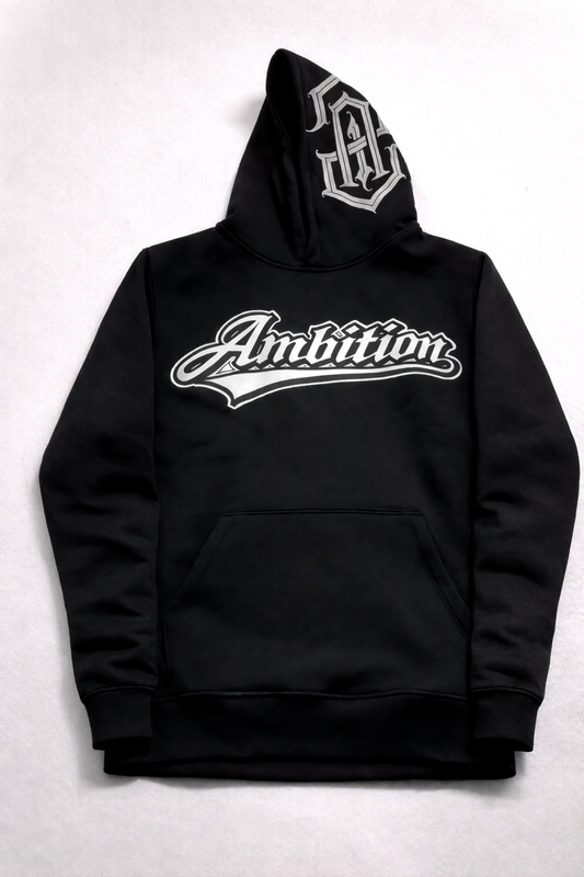 BLACK HOODIE AMBITION