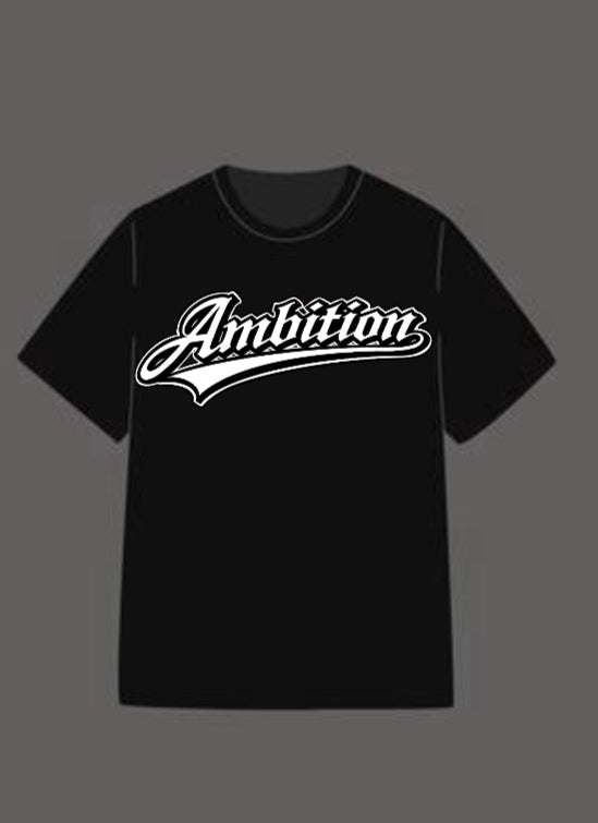 BLACK T-SHIRT AMBITION